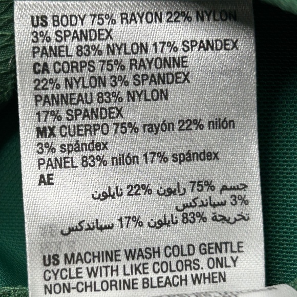 Alfani Women's Size 8 Pants Trousers Wide-leg Straight-leg Emerald Green - Picture 16 of 16